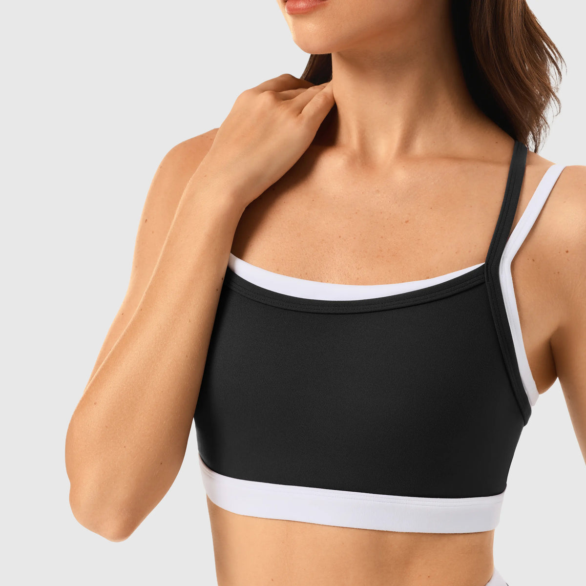 INNO MINT Women'S 2-Piece Fitted Design Activewear Set - Spandex for Gym, Soft Breathable Casual Sportswear Outfit with Seamless Yoga Leggings & Padded Sports Bra, High Stretch Athletic Wear,Sohochic
