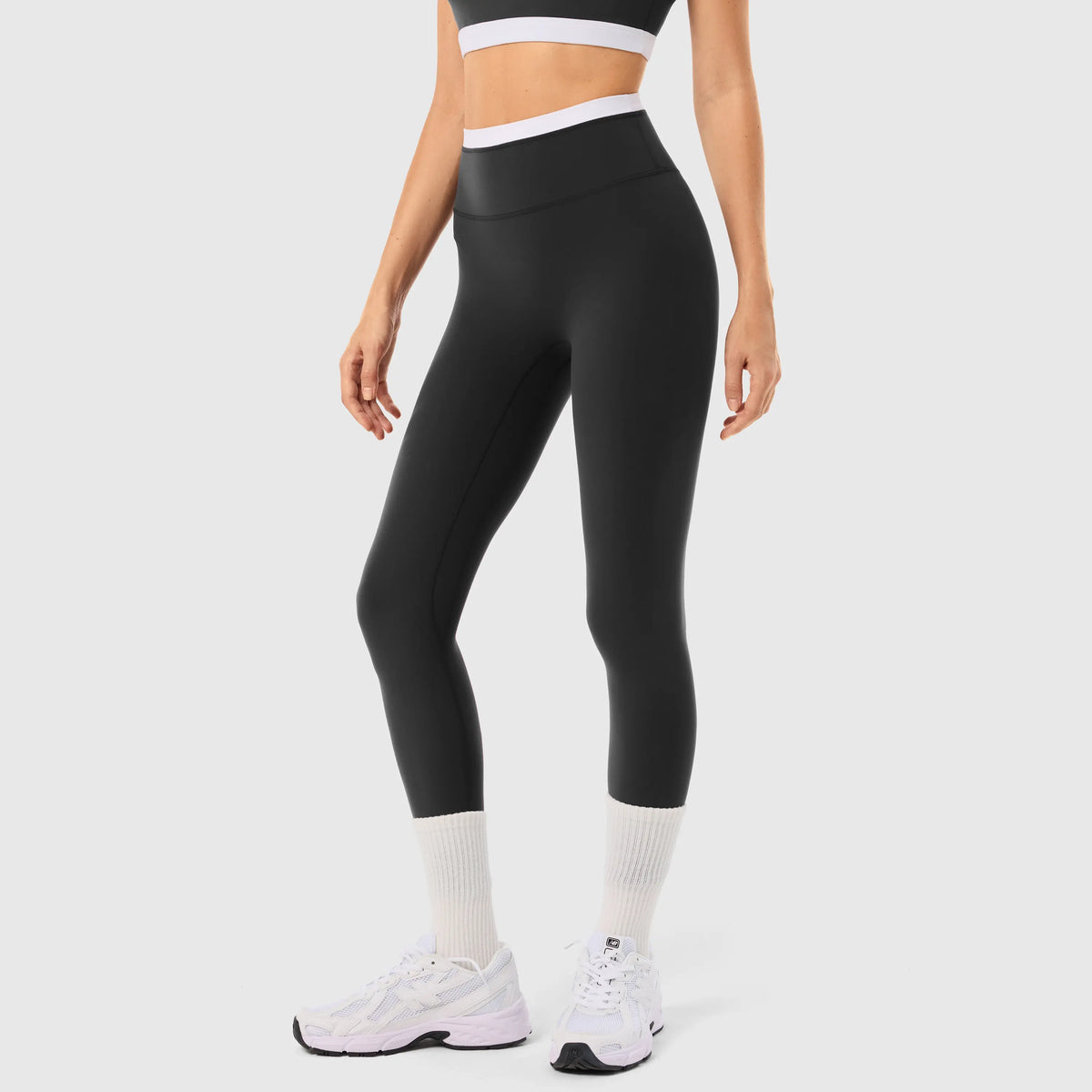 INNO MINT Women'S 2-Piece Fitted Design Activewear Set - Spandex for Gym, Soft Breathable Casual Sportswear Outfit with Seamless Yoga Leggings & Padded Sports Bra, High Stretch Athletic Wear,Sohochic
