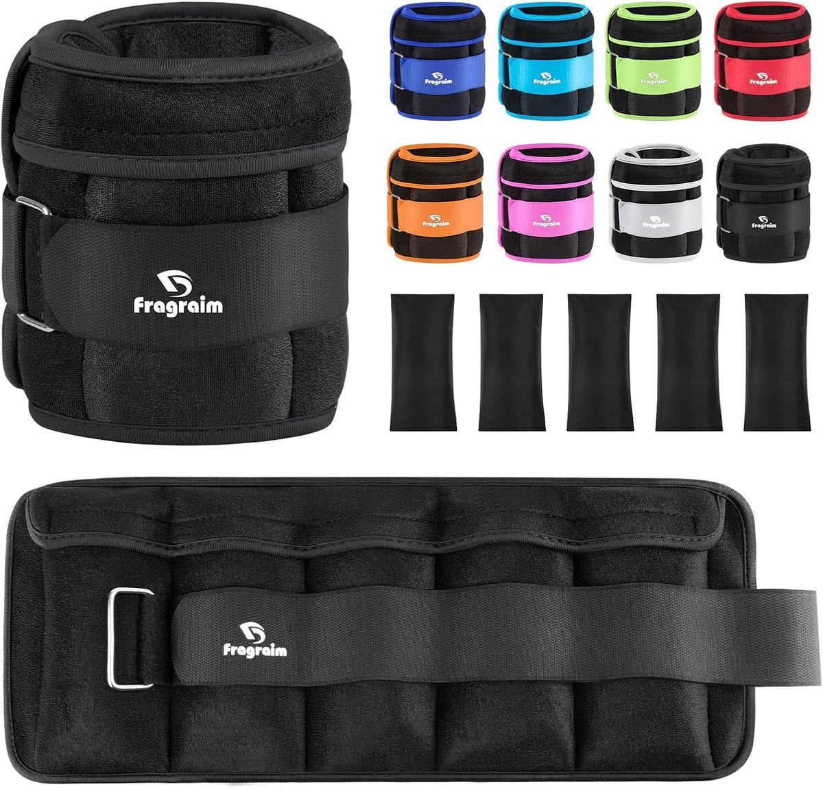 Elevate Your Workout with Adjustable Ankle Weights - 1 to 3 lbs Pair for Enhanced Toning and Strength Training