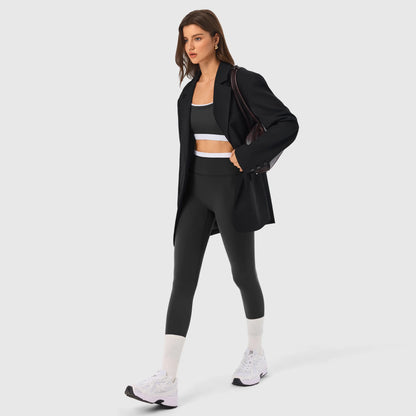 INNO MINT Women'S 2-Piece Fitted Design Activewear Set - Spandex for Gym, Soft Breathable Casual Sportswear Outfit with Seamless Yoga Leggings & Padded Sports Bra, High Stretch Athletic Wear,Sohochic