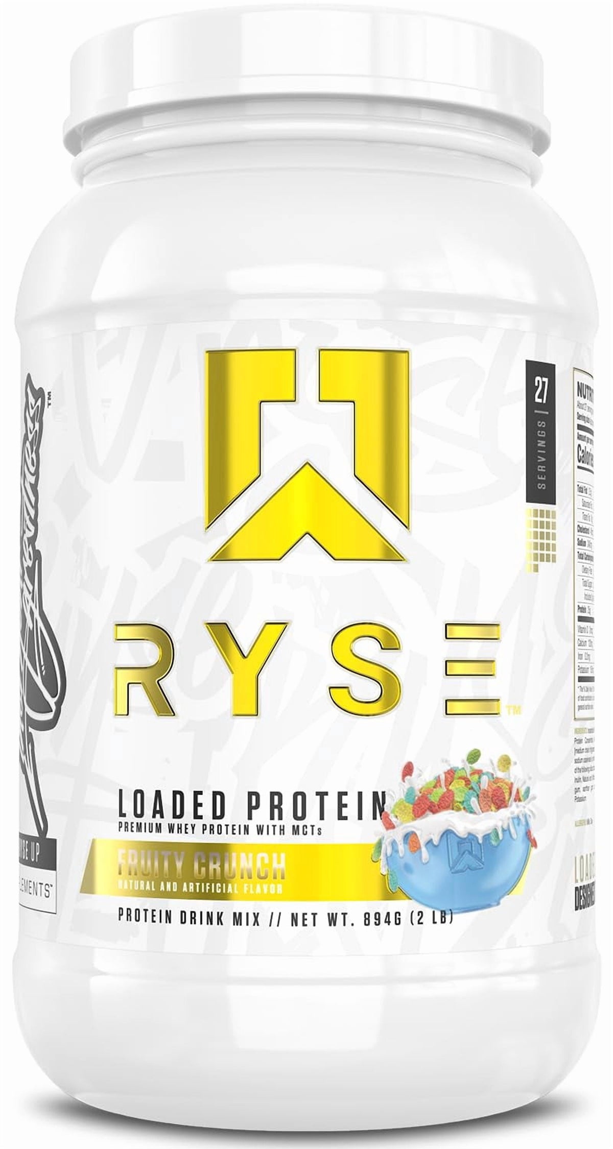 RYSE Loaded Protein Powder - Fruity Crunch - 27 Servings