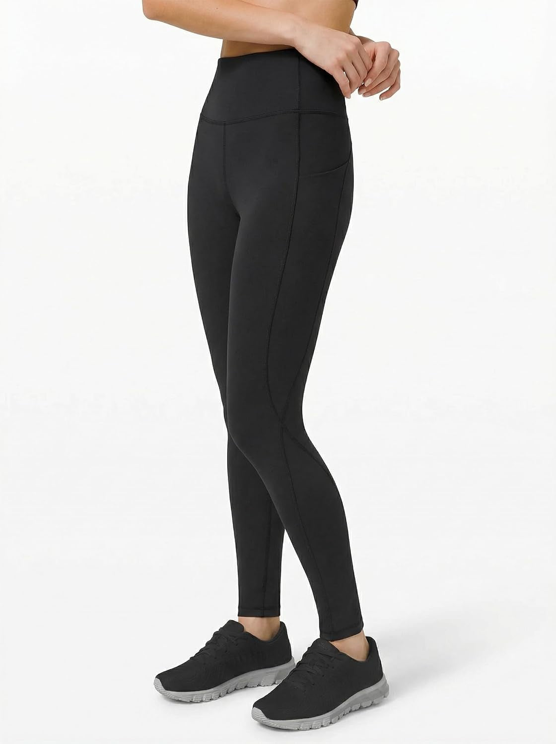 Elevate Your Workout with High Waist Yoga Pants for Women - Stylish Leggings with Pockets
