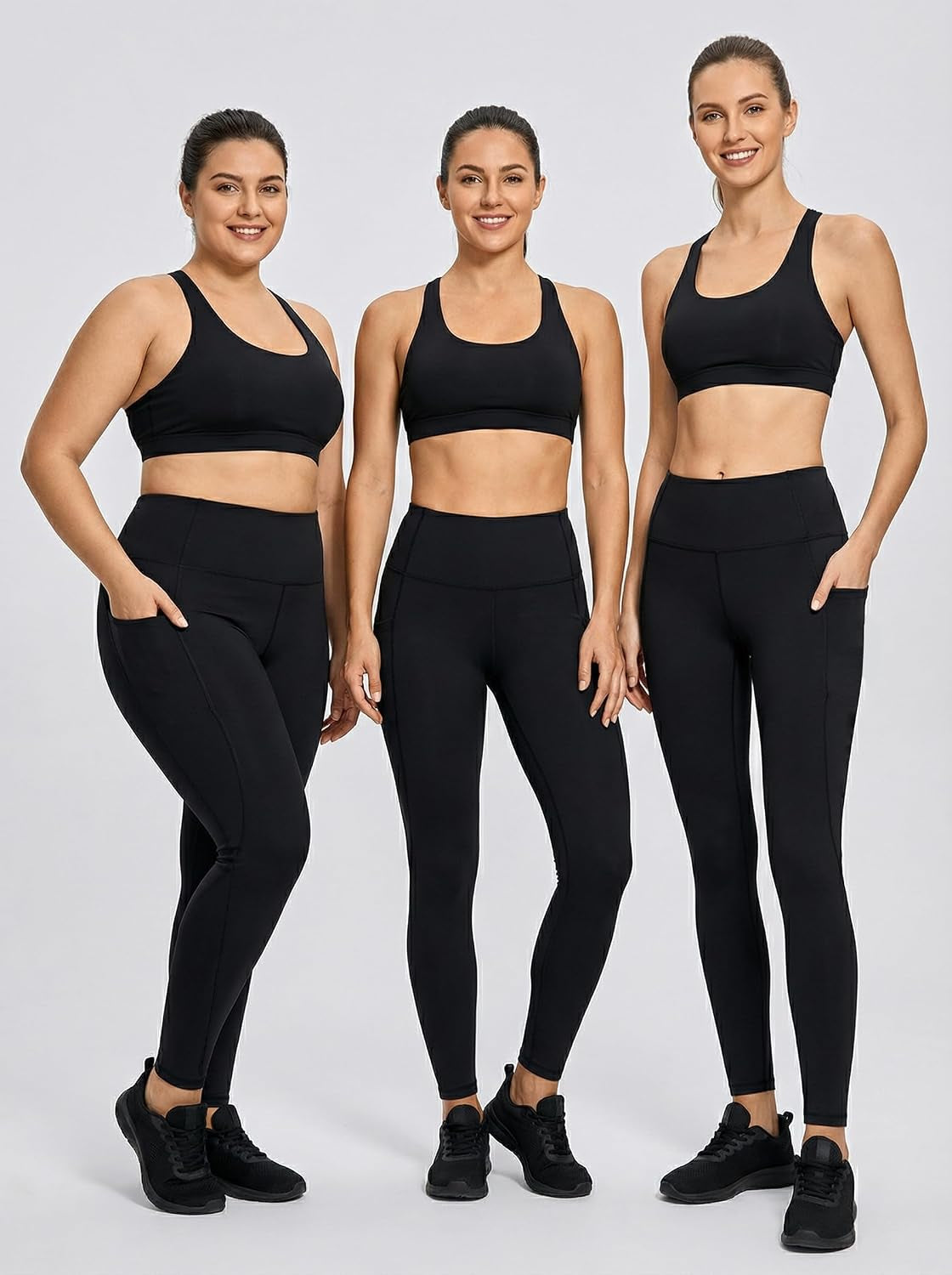 Elevate Your Workout with High Waist Yoga Pants for Women - Stylish Leggings with Pockets