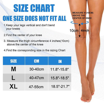 Knee Compression Sleeve - Knee Brace with Side Stabilizers & Patella Tendon Strap for Working Out, Arthritis & Meniscus Tear